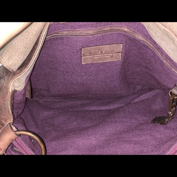 david & scottie Vintage Messenger Bag - Picture 10 of 16